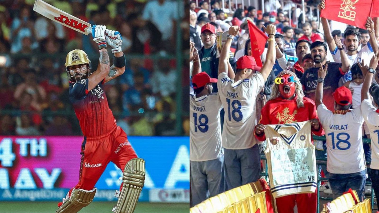 'It's something special...': Sanjay Manjrekar hails RCB fans for 'beautiful' tribute to Virat Kohli at M. Chinnaswamy stadium Sanjay Manjrekar hails RCB fans for 'beautiful' tribute to Virat Kohli at M. Chinnaswamy stadium