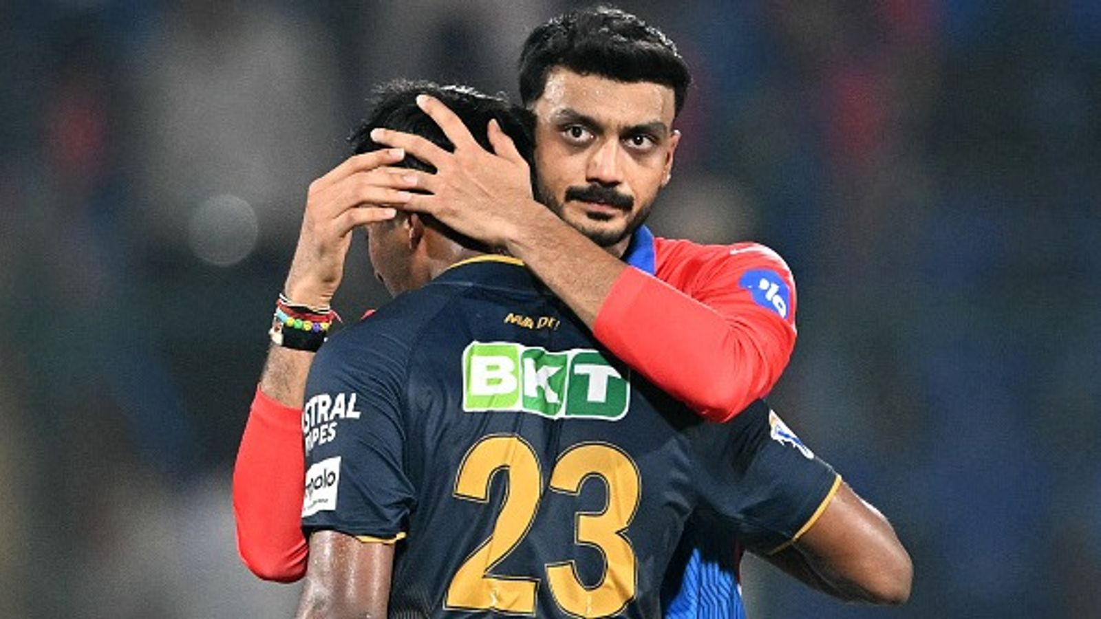'I think the wicket got...': Gutted Axar Patel indirectly blames it all on pitch after DC's 10-wicket defeat against GT Delhi Capitals' captain Axar Patel (R) embraces Gujarat Titans' Sai Sudharsan after DC's 10-wicket defeat against GT