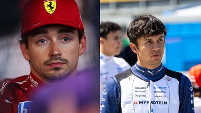 "A f**king joke": Charles Leclerc furious over giving Alex Albon his P5 position "A f**king joke": Charles Leclerc furious over giving Alex Albon his P5 position