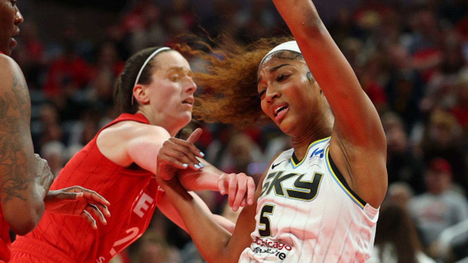 Former NFL quarterback reacts strongly to Caitlin Clark-Angel Reese flagrant foul exchange Former NFL quarterback reacts strongly to Caitlin Clark-Angel Reese flagrant foul exchange