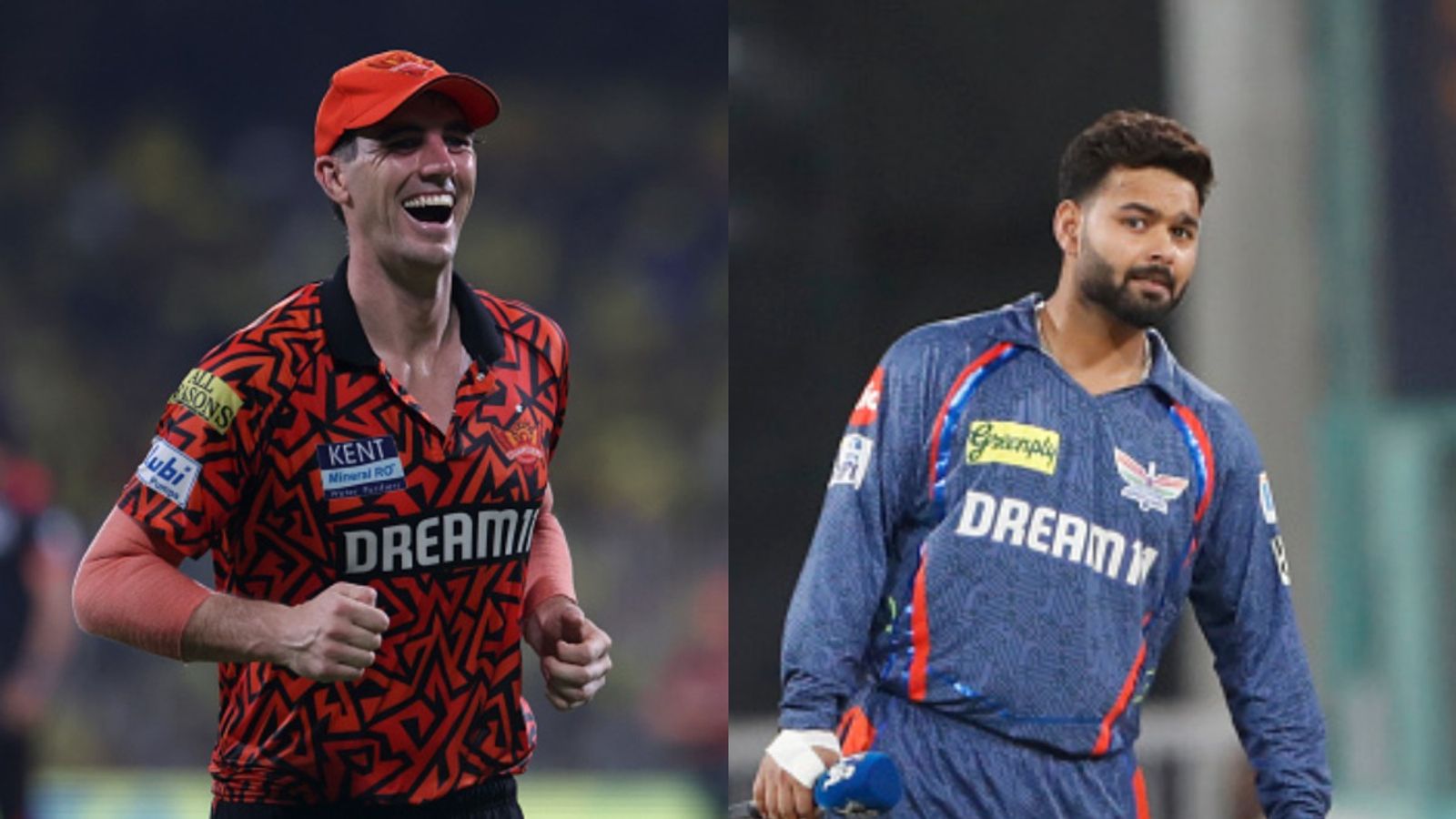 LSG vs SRH Toss Update: Pat Cummins opts to bowl first against LSG; 2 SRH stars miss out; Know playing XI of both teams SRH's Pat Cummins (L) and LSG skipper Rishabh Pant in frame