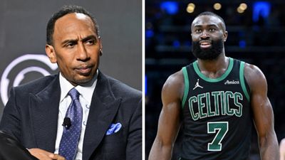 'He doesn’t deserve that distinction': Stephen A. Smith Goes Hard on Celtics' Jaylen Brown Following Flop Show in Playoffs Against the Knicks Stephen A. Smith and Jaylen Brown
