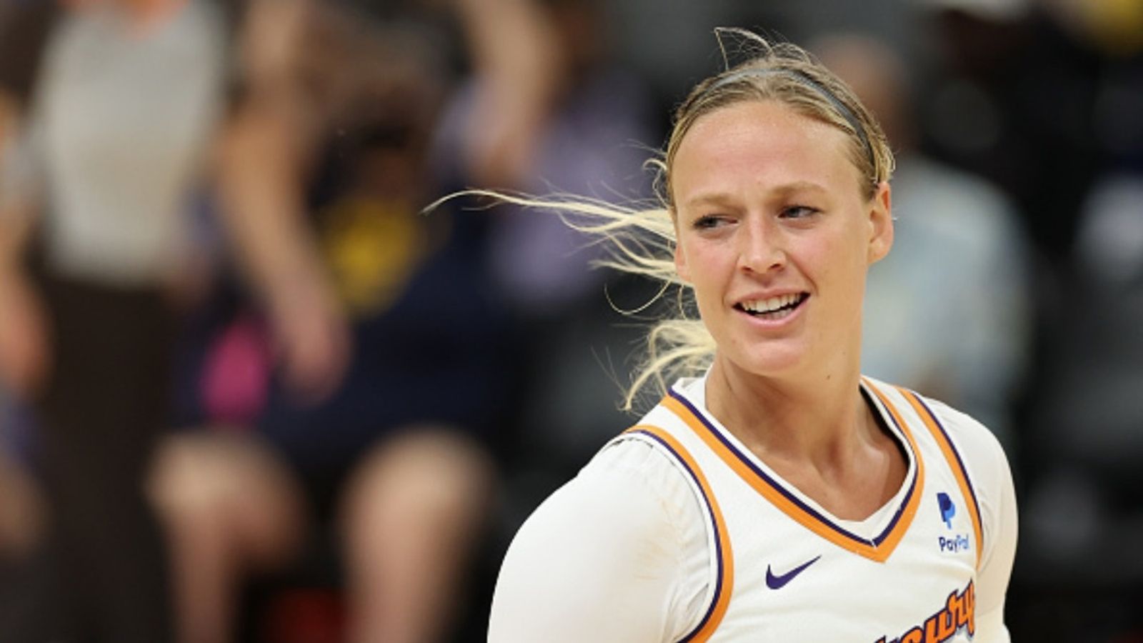 Sophie Cunningham draws heat from WNBA community for alleged affair with married Phoenix Suns executive Sophie Cunningham in the frame (via Getty)