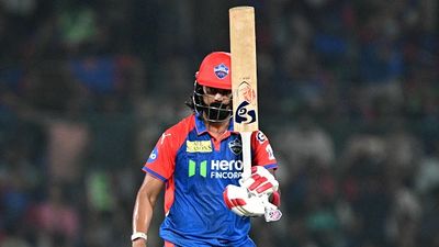 Massive Injury scare: Huge blow for Delhi Capitals as KL Rahul leaves field midway during practice ahead of do-or-die Mumbai Indians clash Delhi Capitals' KL Rahul celebrates after scoring a half-century (50 runs) during the Indian Premier League (IPL) Twenty20 cricket match between Delhi Capitals and Gujarat Titans at the Arun Jaitley Stadium