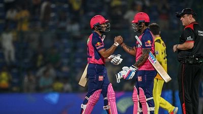 Rajasthan Royals end their IPL 2025 campaign with a six-wicket win against Chennai Super Kings Rajasthan Royals' Dhruv Jurel (L) and Shimron Hetmyer (C) celebrate after their team's win at the end of the Indian Premier League (IPL) Twenty20 cricket match between Chennai Super Kings and Rajasthan Royals