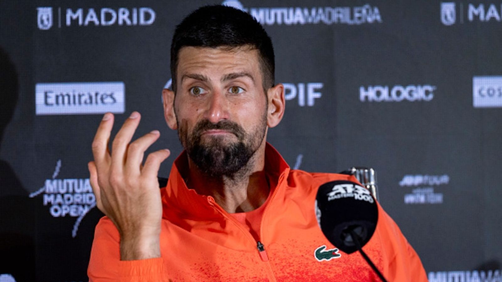 Who is Novak Djokovic's New Coach After Split with Andy Murray? Novak Djokovic in the frame (via Getty)