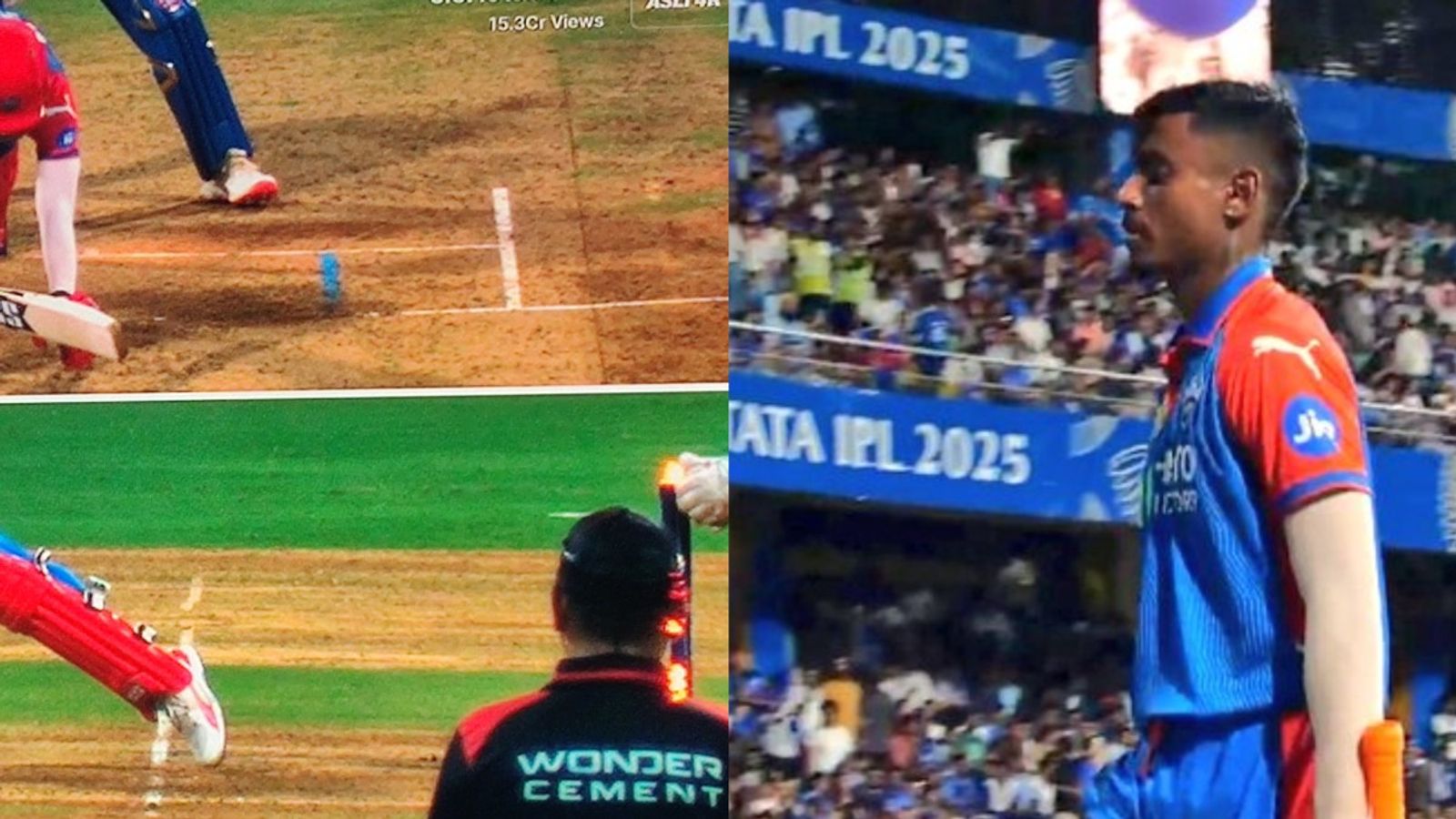 'Umpires and match referee are compromised': Netizens react to Abishek Porel's dismissal in Delhi Capitals' do-or-die clash against Mumbai Indians Abishek Porel dismissal
