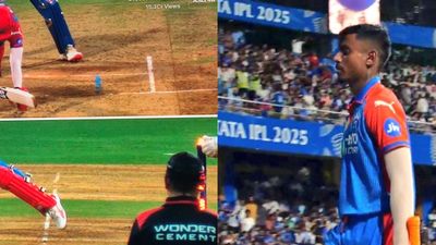 'Umpires and match referee are compromised': Netizens react to Abishek Porel's dismissal in Delhi Capitals' do-or-die clash against Mumbai Indians Abishek Porel dismissal