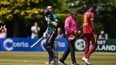 Ireland beat West Indies in 3rd consecutive ODI, bowl out Hope's men for 179 after Balbirnie's ton Andy Balbirnie, Alzarri Joseph