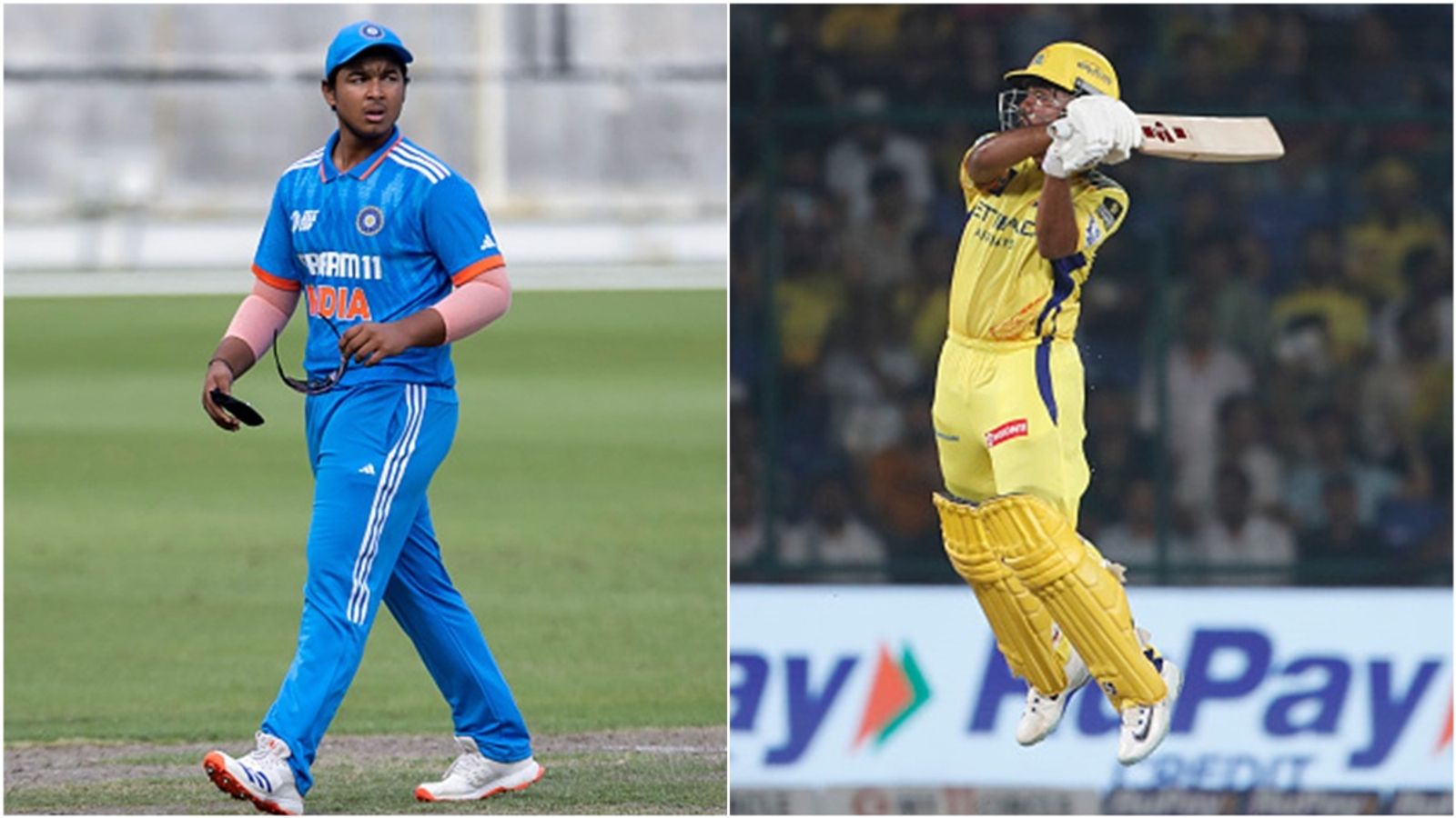 BCCI announces India's squad for England tour, Ayush Mhatre and Vaibhav Suryavanshi included for two-format series Vaibhav Suryavanshi during Under-19 Asia Cup; CSK's Ayush Mhatre plays a shot during IPL 2025.