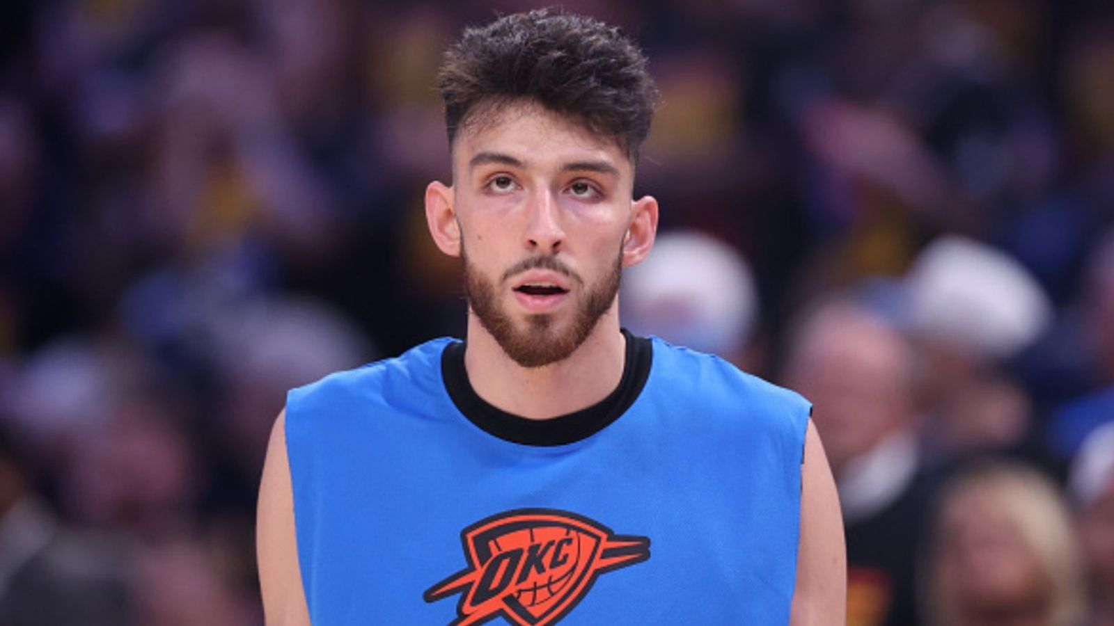 Oklahoma City Thunder Injury Report: Will Chet Holmgren feature in Game 2 against Denver Nuggets? Chet Holmgren in the frame