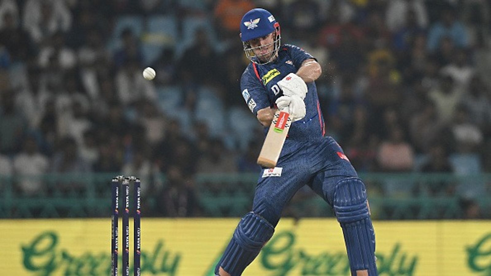 Mitchell Marsh wreaks havoc with maiden IPL century in GT vs LSG clash, becomes first overseas player to bag this feat in current season LSG's star batter Mitchell Marsh in this frame