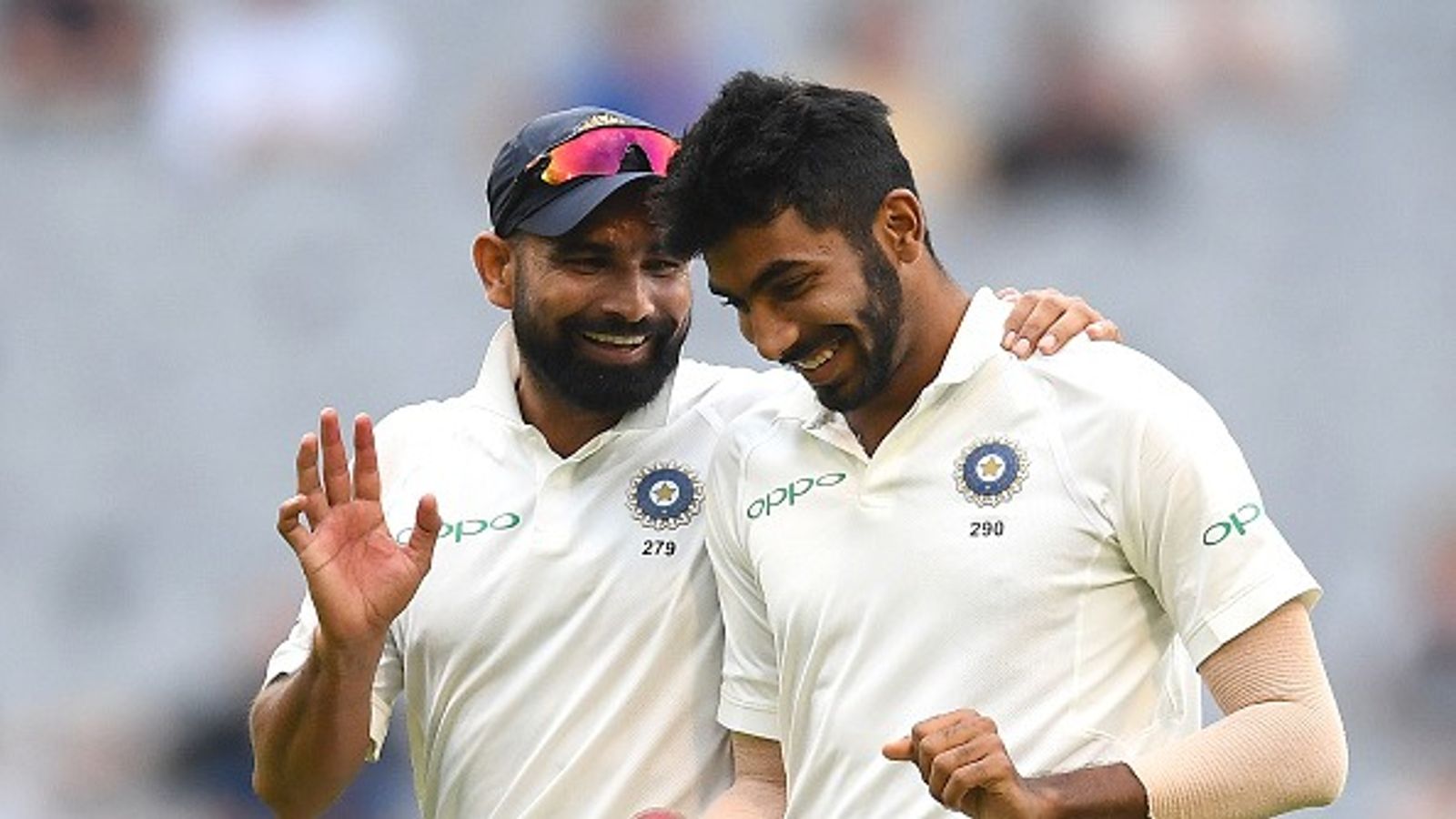 Big jolt for India, veteran speedster set to miss spot in Test squad against England due to this reason Mohammed Shami and Jasprit Bumrah of India chat during day four of the Third Test match in the series between Australia and India at Melbourne Cricket Ground on December 29, 2018 in Melbourne, Australia.
