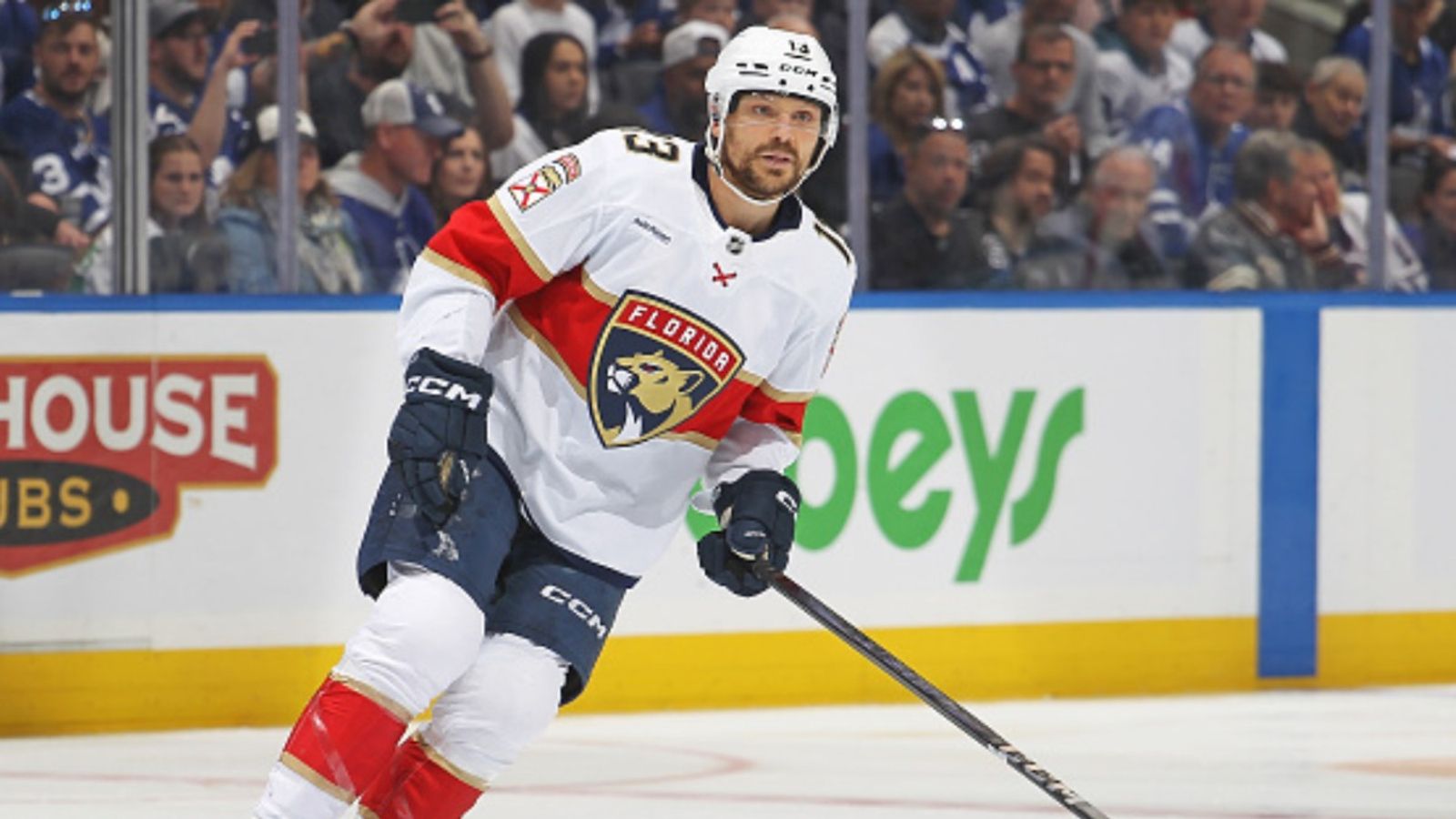 Florida Panther Injury Report: What exactly happened to Sam Reinhart after his early exit from Game 2? Sam Reinhart in the frame