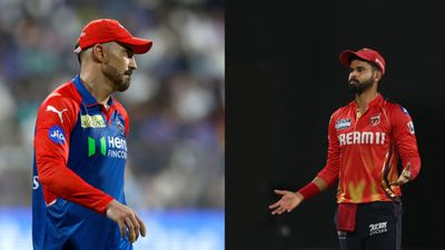 PBKS vs DC Toss Update, IPL 2025: Delhi Capitals opt to bowl first against Punjab Kings, Axar Patel sits out; Know playing XIs of both teams DC stand-in captain Faf Du Plessis (L) and PBKS skipper Shreyas Iyer in frame