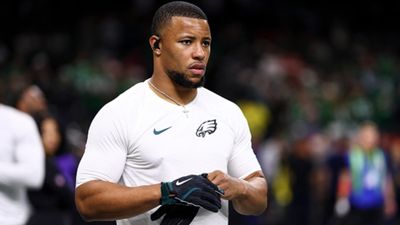 NFL veteran dismisses Saquon Barkley's claims about Eagles being a top team: "They're not there" NFL veteran dismisses Saquon Barkley's claims about Eagles being a top team: "They're not there"