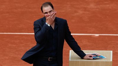Overwhelmed with Emotions Rafael Nadal Fails to Hold Back Tears During Special Tribute Ceremony at French Open 2025 Rafael Nadal is seen at Roland Garros during day one of the French Open