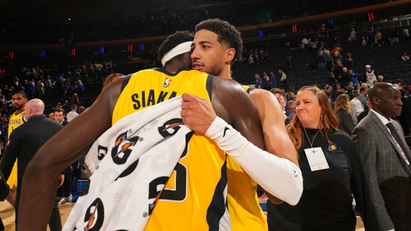 Tyrese Haliburton receives a big boost ahead of Pacers showdown with the Knicks Tyrese Haliburton in the frame (Image via Getty)