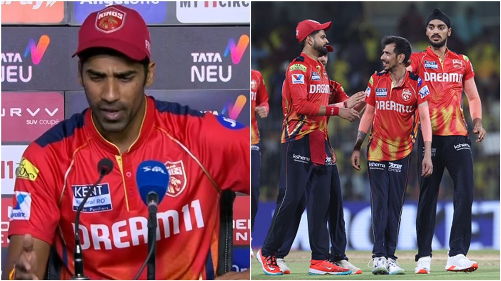 'From Day 1, Ricky and Shreyas told us they will treat Chahal and our bus driver the same': Shashank Singh's stunning revelation on Punjab Kings' team culture Shashank Singh speaks at post-match press conference; Yuzvendra Chahal celebrates a wicket with captain Shreyas Iyer and Arshdeep Singh.