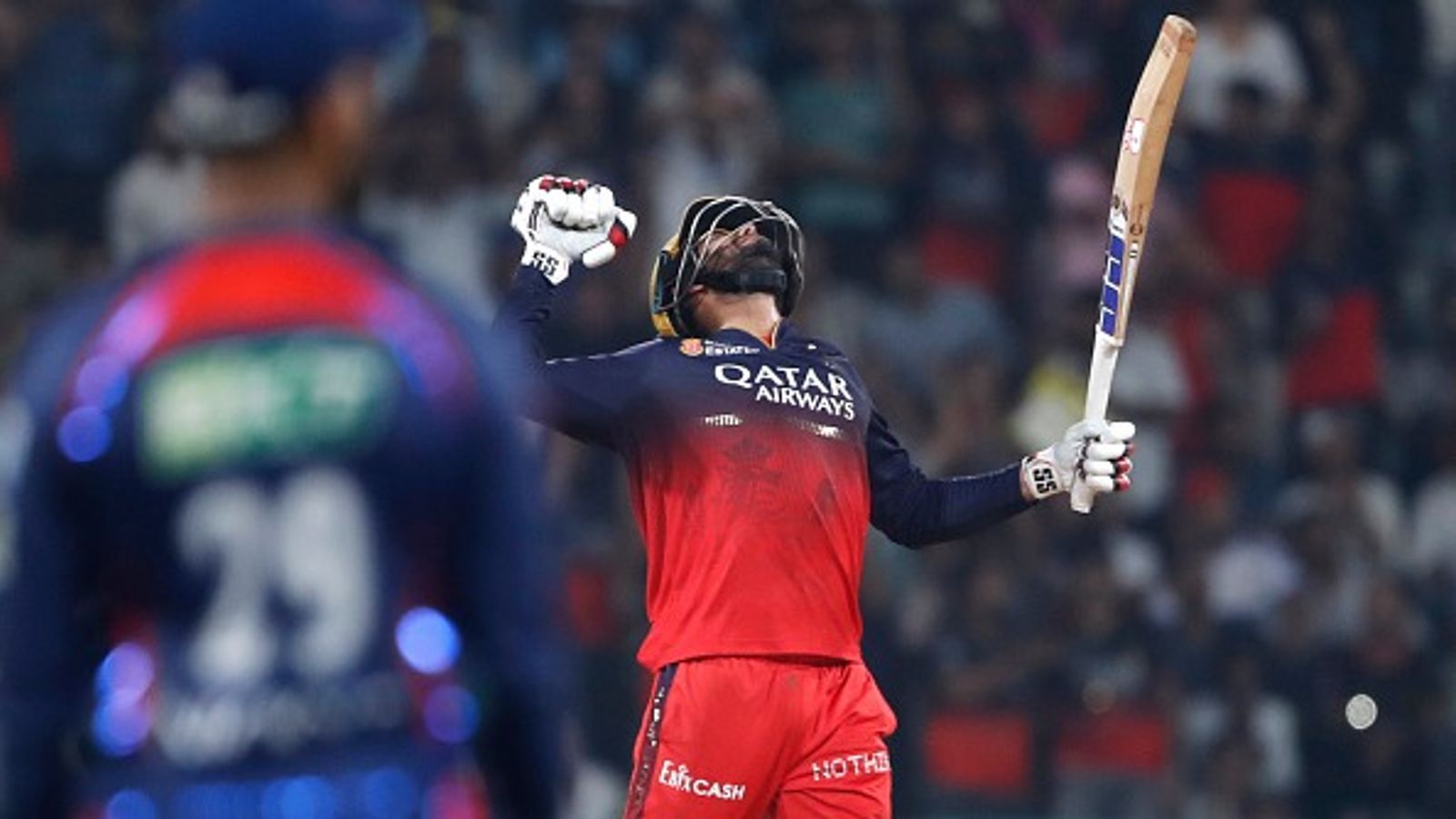 LSG vs RCB: Rishabh Pant's century went in vain as RCB oust LSG by six wickets to seal top-2 spot in IPL 2025 points table itesh Sharma of Royal Challengers Bengaluru celebrate his team's win over Lucknow Super Giants during the 2025 IPL match between Lucknow Super Giants and Royal Challengers Bengaluru at Match 70 Bharat Ratna Shri Atal Bihari Vajpayee Ekana Cricket Stadium