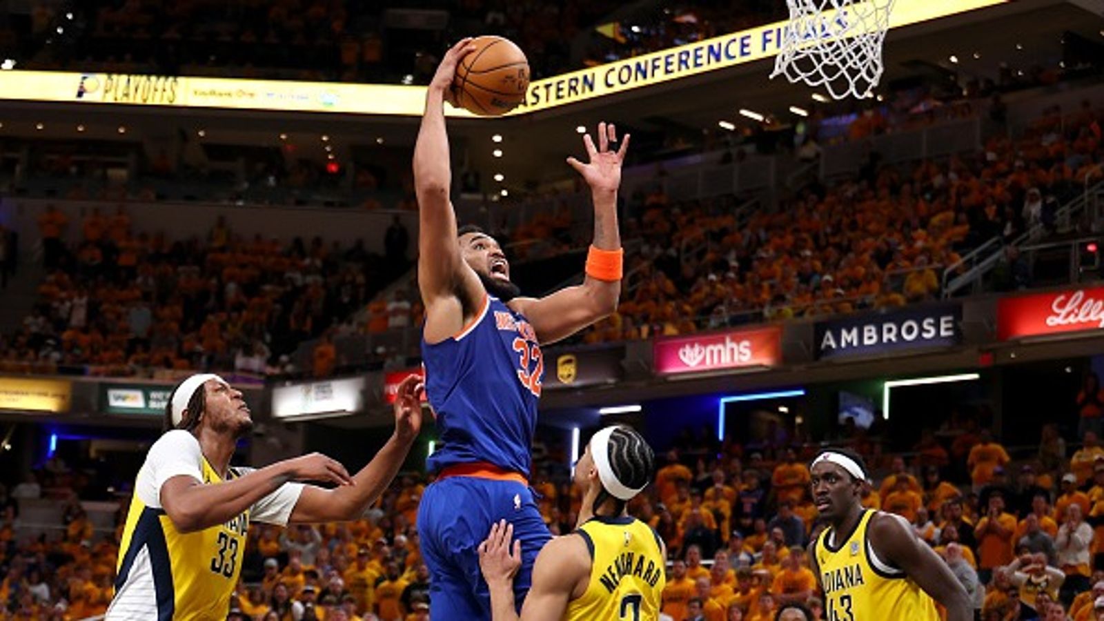 Karl-Anthony Towns Injury Report: Knicks Suffer Huge Setback as Star Center's Status for Crucial Game 5 Against Pacers Raises Concerns Karl-Anthony Towns Injury Report: Knicks Suffer Huge Setback as Star Center's Status for Crucial Game 5 Against Pacers Raises Concerns