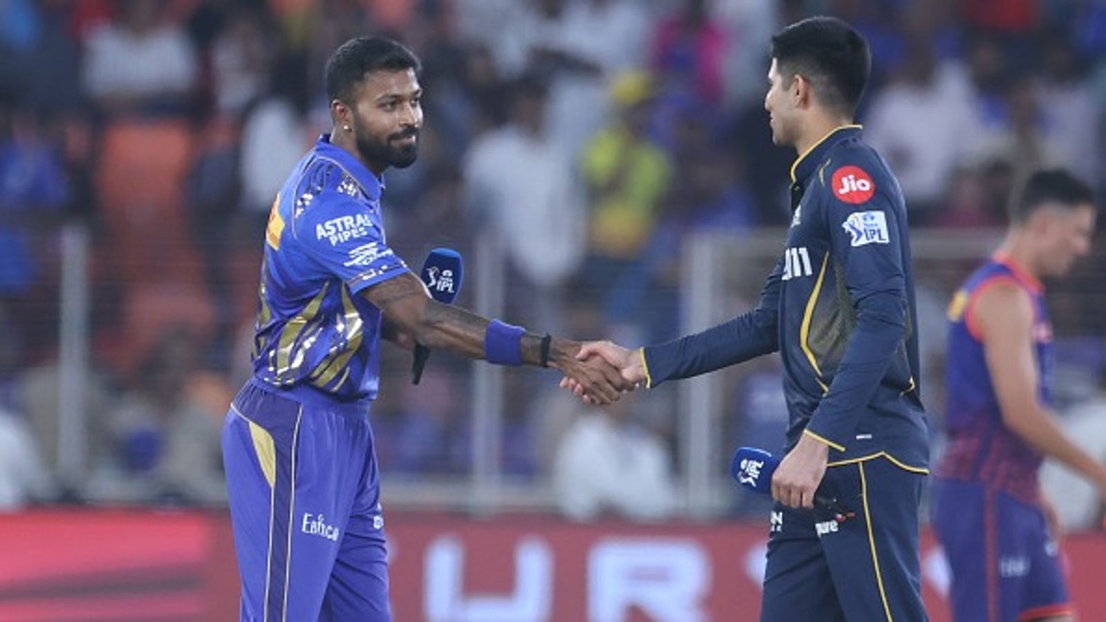 GT vs MI, IPL 2025 Eliminator toss update: MI opt to bat first against GT, Hardik makes 3 big changes in Mumbai's fold; Know playing XIs here MI's Hardik Pandya (L) and GT's Shubman Gill in frame