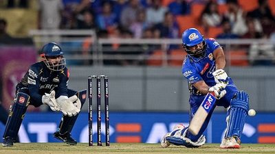 GT vs MI Highlights, IPL 2025 Eliminator: Rohit's gutsy 81 helps MI eliminate GT with 20-run win, set up Qualifier 2 clash with PBKS Mumbai Indians' Rohit Sharma (R) plays a shot as Gujarat Titans' Kusal Mendis watches on during their IPL 2025 Eliminator clash