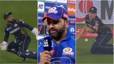 'I've got only four fifties, I think I would...': 'Lucky' Rohit Sharma after match-winning 50-ball 81 in IPL 2025 eliminator Kusal Mendis, Rohit Sharma, Gerald Coetzee