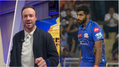 'Before Bumrah came back for his final 2 overs, I told my son...': AB de Villiers reserves highest praise for Mumbai Indians pacer for game-changing spell AB de Villiers, Jasprit Bumrah