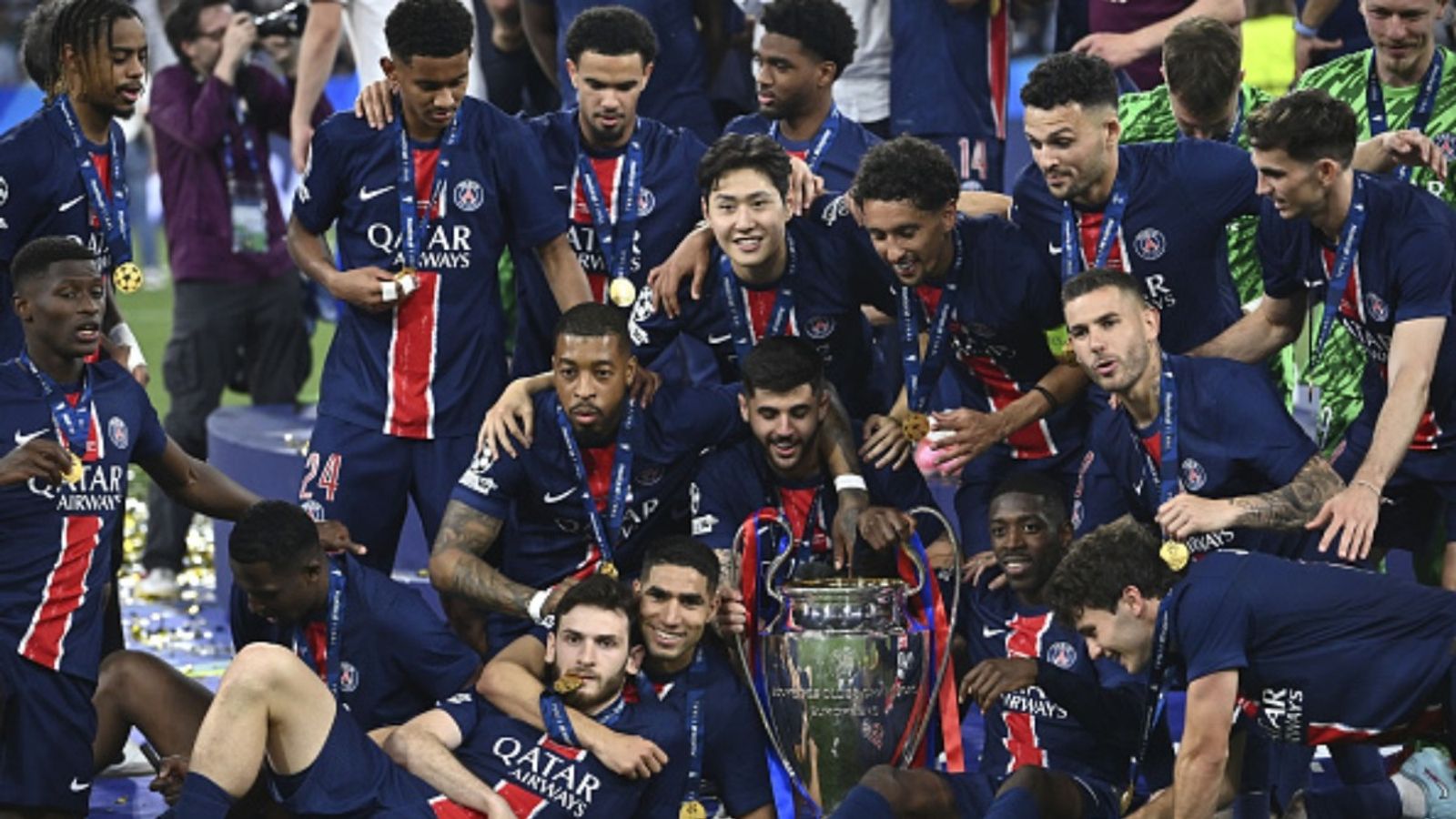 PSG’s commanding UCL triumph over Inter Milan sparks Ballon d'Or shake-up as a new contender emerges for the accolade Team PSG after winning UEFA Champions League (Image via Getty)