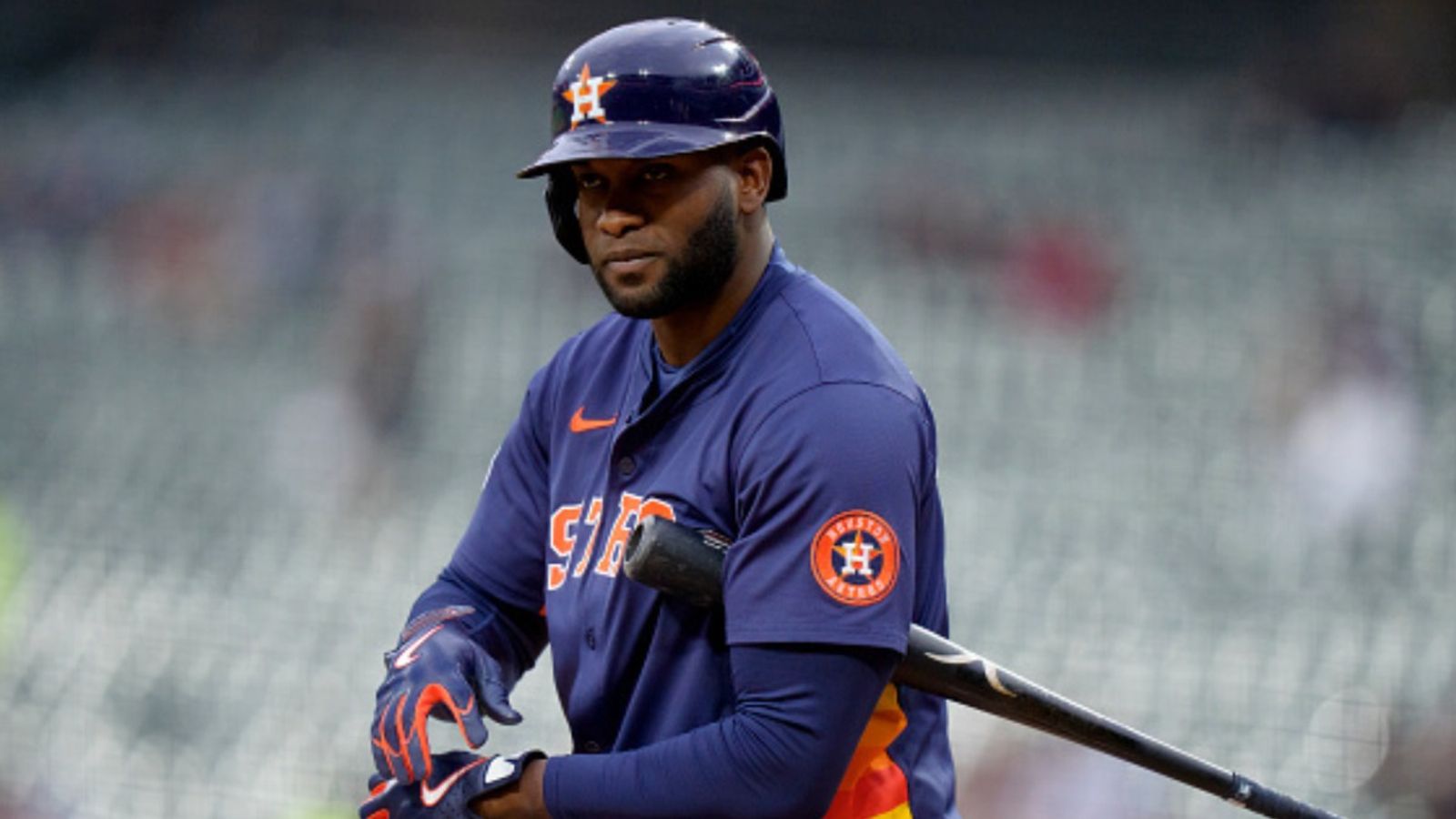 Houston Astros GM Dana Brown issues major update on Yordan Alvarez injury status Yordan Alvarez in the frame