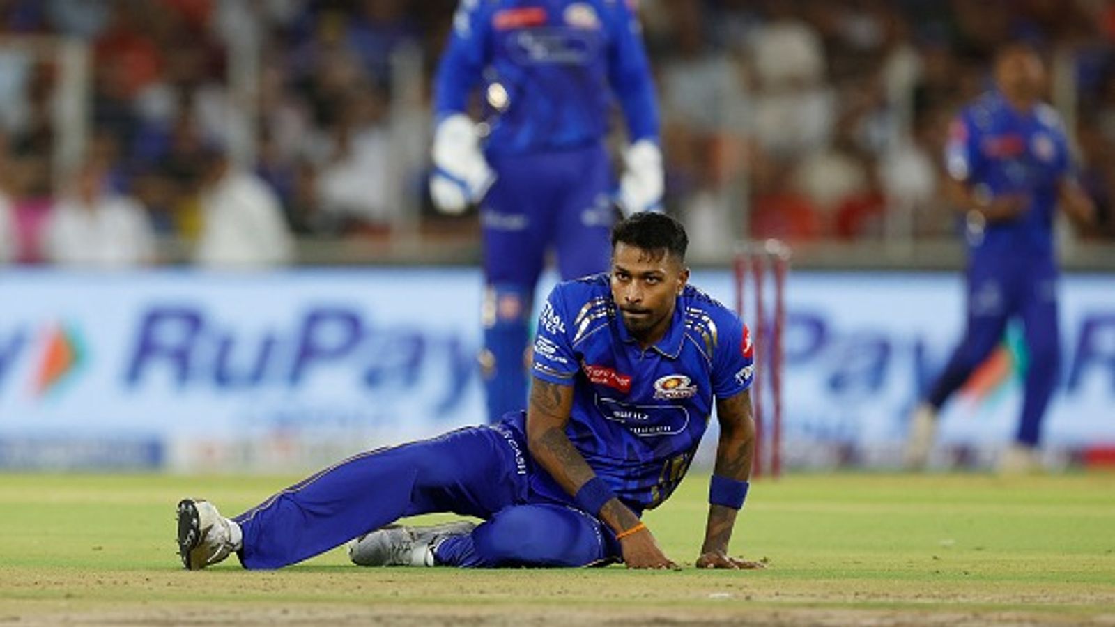 'We were not able to...': Gutted Hardik Pandya left disappointed after MI's 5-wicket loss to PBKS to miss spot in IPL 2025 final MI captain Hardik Pandya in frame