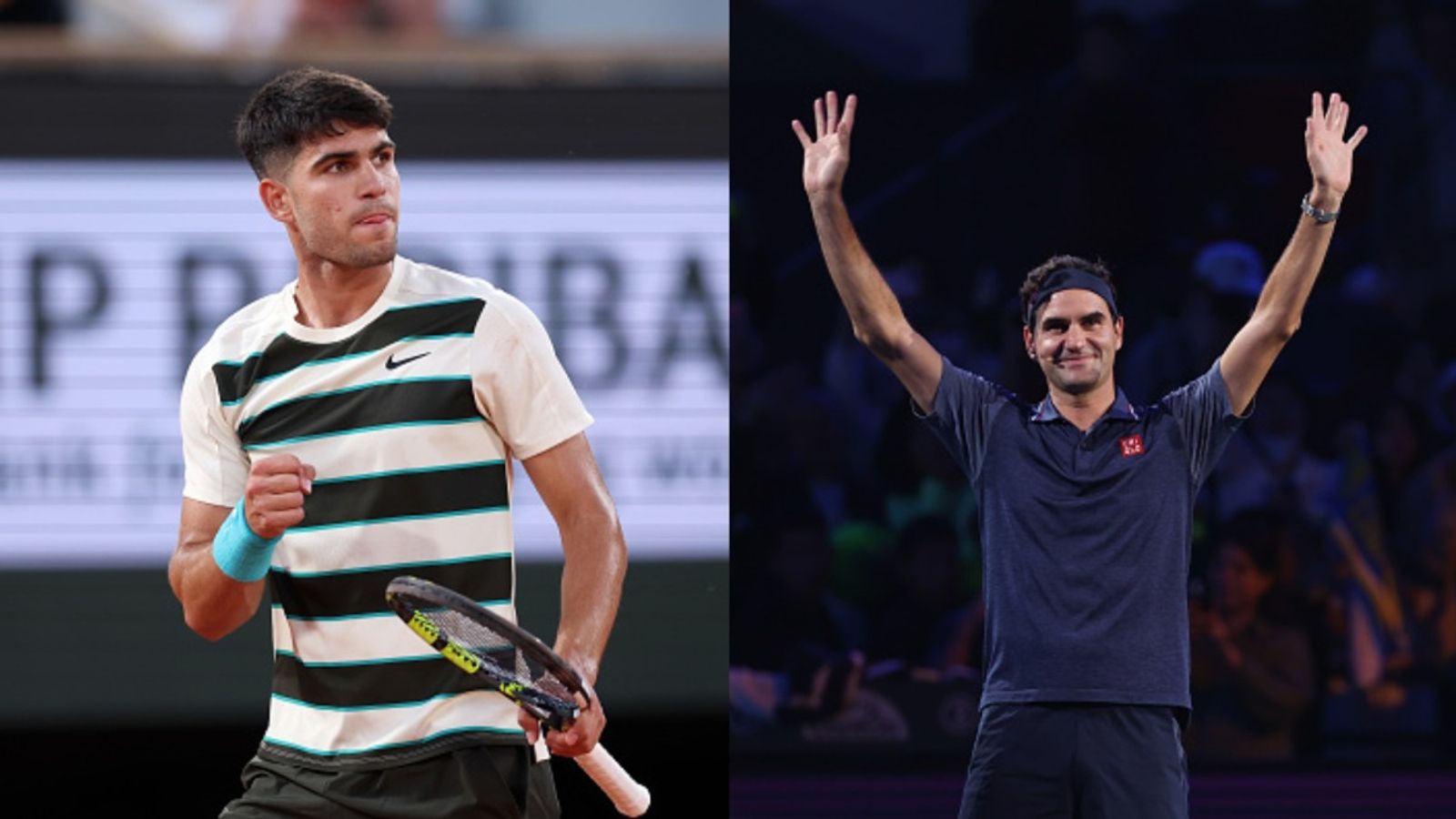 Carlos Alcaraz hailed as Roger Federer’s true heir by tennis expert after dazzling run to Roland Garros quarter-finals Carlos Alcaraz and Roger Federer in the frame (Images via Getty)