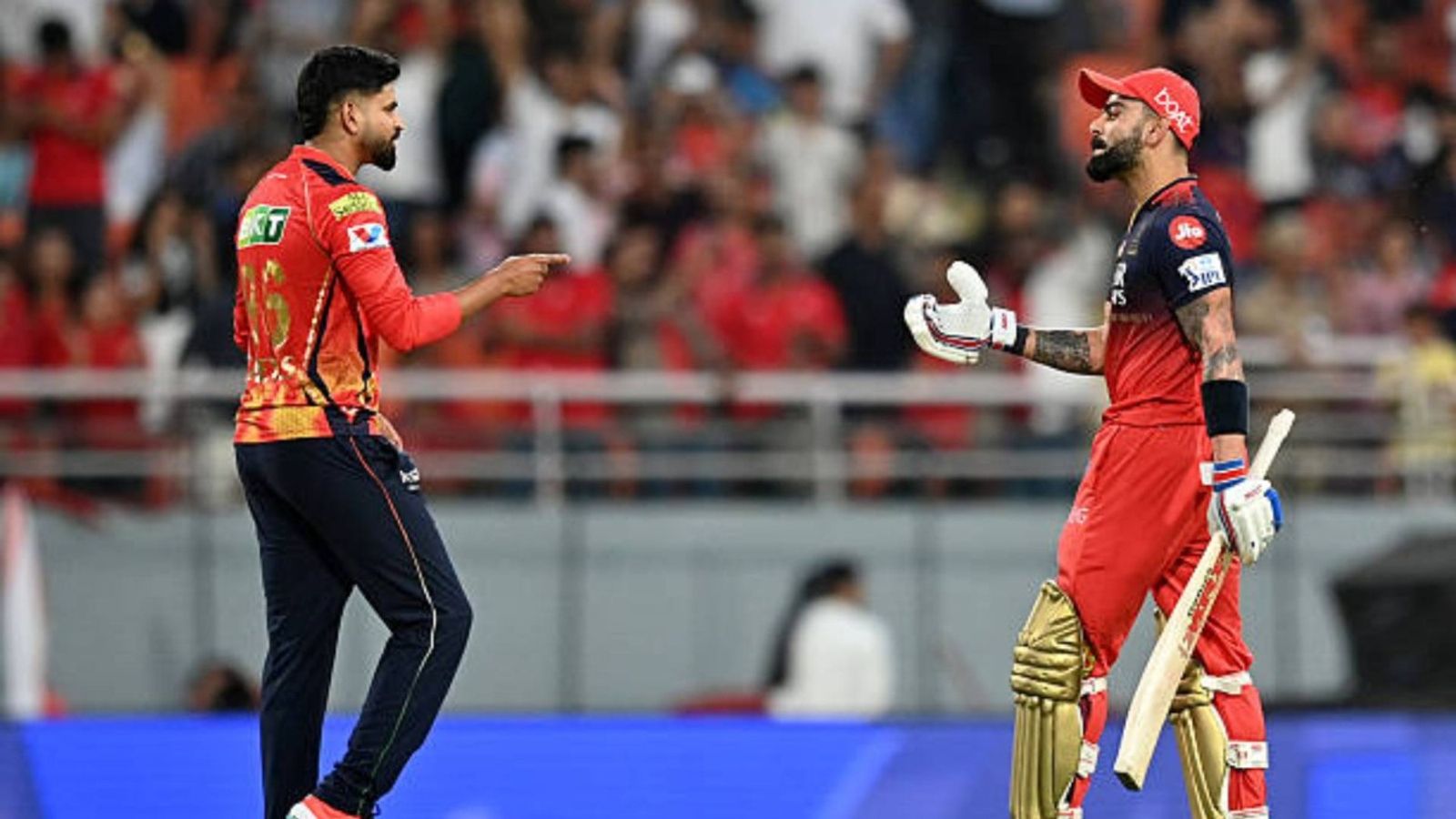 'Will be a big pro-Kohli crowd...': PBKS coach gives big statement ahead of IPL 2025 final against RCB Shreyas Iyer (L) and Virat Kohli in this frame
