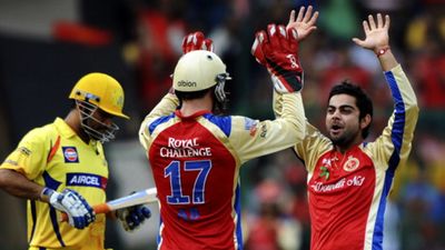 'He doesn't listen to me. He can't help but show that...': AB de Villiers recalls asking Virat Kohli to tone down emotions on field Virat Kohli, MS Dhoni, AB de Villiers