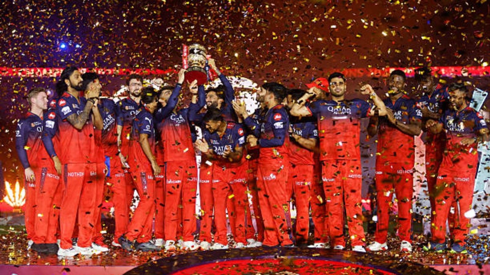 'He had a plan from the start...': Dinesh Karthik showers praise on RCB head coach Andy Flower following IPL 2025 triumph RCB team in this frame