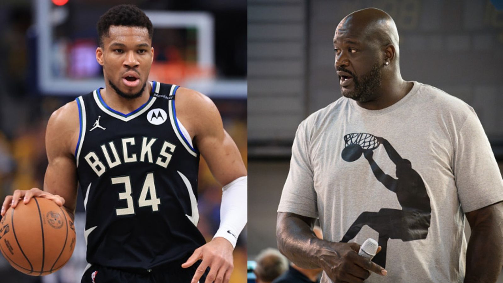 Shaquille O’Neal advises Giannis Antetokounmpo against Los Angeles Lakers move, says '50% taxes, more pressure' Giannis Antetokounmpo and Shaquille O'Neal in the frame
