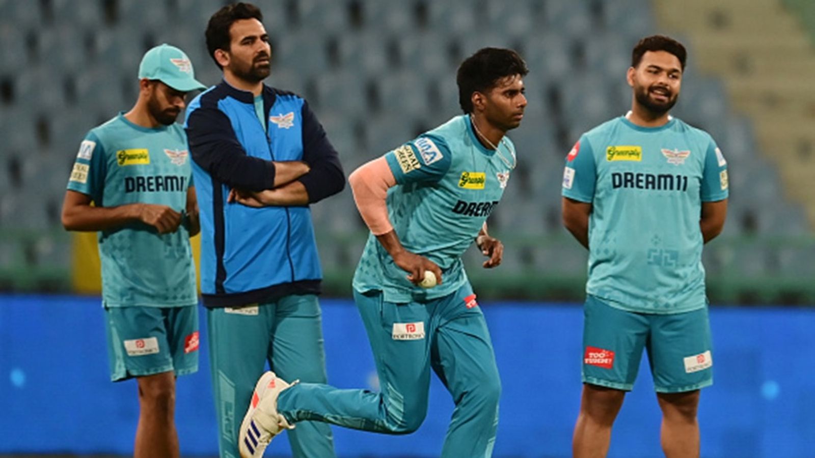Mentor Zaheer Khan, LSG set to part ways after 7th place finish in IPL 2025 and pacers' horror show Mayank Yadav of LSG during a training session with mentor Zaheer Khan and captain Rishabh Pant also present a day before their IPL match against DC at Atal Bihari Vajpayee Ekana International Cricket Stadium on April 21, 2025 in Lucknow, India.