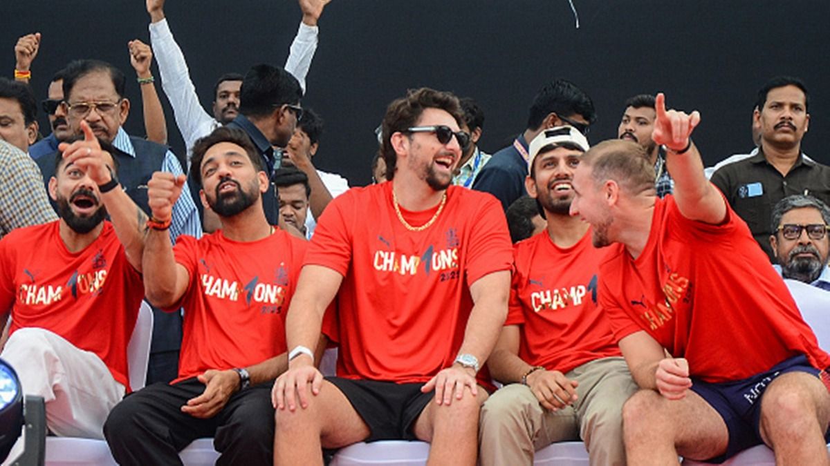 'I cannot believe in a million years that Virat knew that people were dying outside': Former Indian pacer defends Kohli after stampede during celebrations leads to loss of lives Virat Kohli, Swapnil Singh, Tim David, Jitesh Sharma, Liam Livingstone