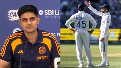 'It is not a different kind of pressure...': Shubman Gill's bold take on Rohit Sharma and Virat Kohli's absence in England Test series Shubman Gill along with Rohit Sharma and Virat Kohli