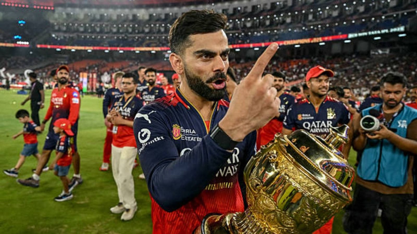 'He can stop playing IPL now...': India great gives massive statement on Virat Kohli following RCB's IPL 2025 triumph Virat Kohli in this frame