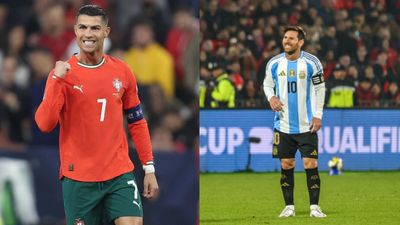 Cristiano Ronaldo catches up with Lionel Messi in iconic milestone as Portugal edge Spain in thrilling Nations League final Cristiano Ronaldo catches up with Lionel Messi in iconic milestone as Portugal edge Spain in thrilling Nations League final