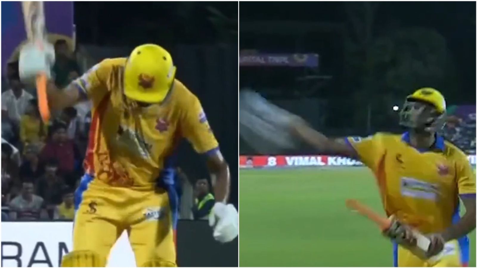 Ravichandran Ashwin punished heavily for questioning umpire's controversial decision, throwing gloves during TNPL 2025 game Dindigul Dragons R Ashwin shows disappointment over umpire's dodgy lbw decision during TNPL 2025 game.