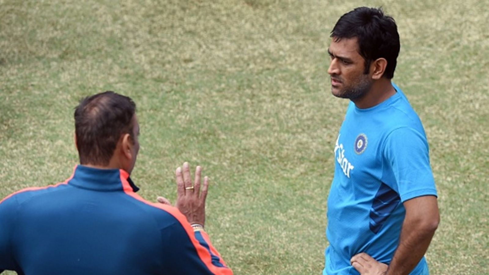 'To have your name remembered alongside...': MS Dhoni reacts after becoming 11th Indian to be inducted into ICC Hall of Fame MS Dhoni (R) speaks with Ravi Shastri (L) during a training session in Melbourne on March 18, 2015.