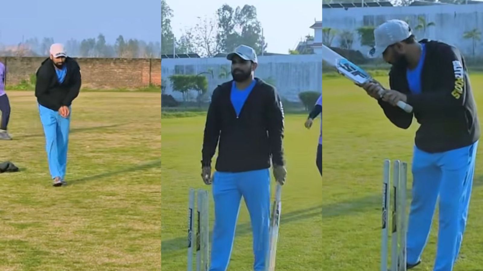 WATCH: Mohammed Shami's video of playing cricket with family goes viral after speedster snubbed from India's Test squad against England Mohammed Shami playing cricket
