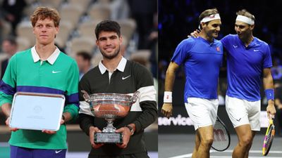 Carlos Alcaraz and Jannik Sinner etch their names alongside Roger Federer and Rafael Nadal in historic tennis feat Carlos Alcaraz and Jannik Sinner etch their names alongside Roger Federer and Rafael Nadal in historic tennis feat