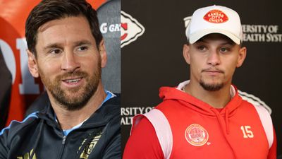Lionel Messi and Patrick Mahomes give fans a once-in-a-lifetime moment as the two come under the same roof Lionel Messi and Patrick Mahomes give fans a once-in-a-lifetime moment as the two come under the same roof