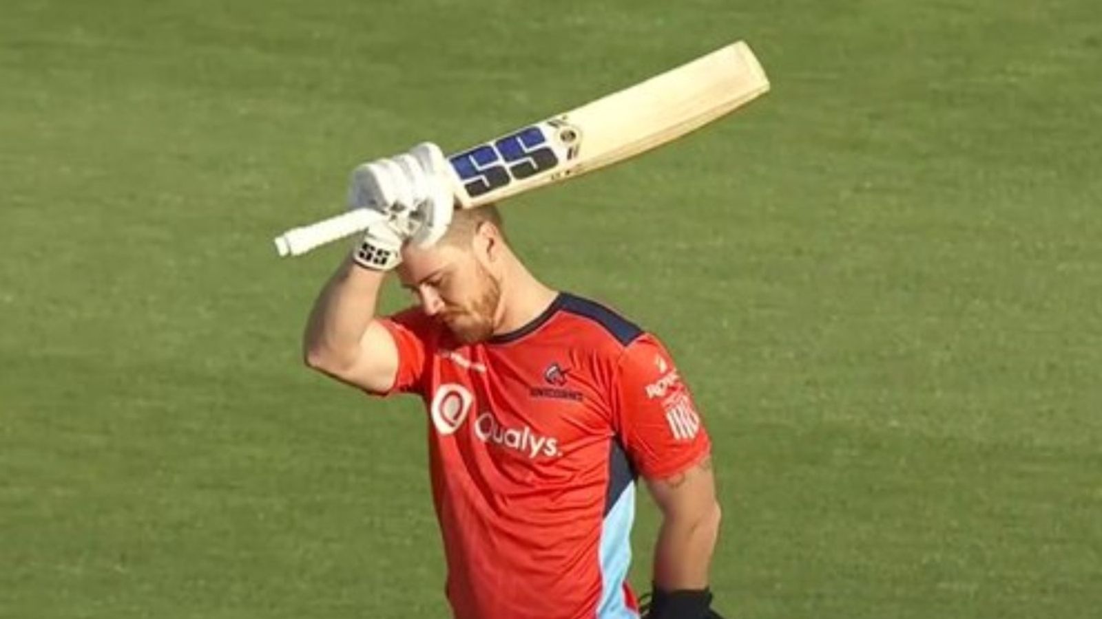 IPL snubbed NZ star wreaks havoc with bat, breaks Chris Gayle's long-standing world record with lightning 51-ball 151 studded with 19 sixes New Zealand's star batter Finn Allen in frame