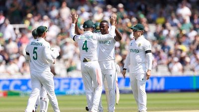 'Looking to go out there and...': Kagiso Rabada reveals South Africa's strategy to win WTC final despite 281-run lead Kagiso Rabada of South Africa celebrates the wicket of Nathan Lyon of Australia during day 3 of the ICC World Test Championship