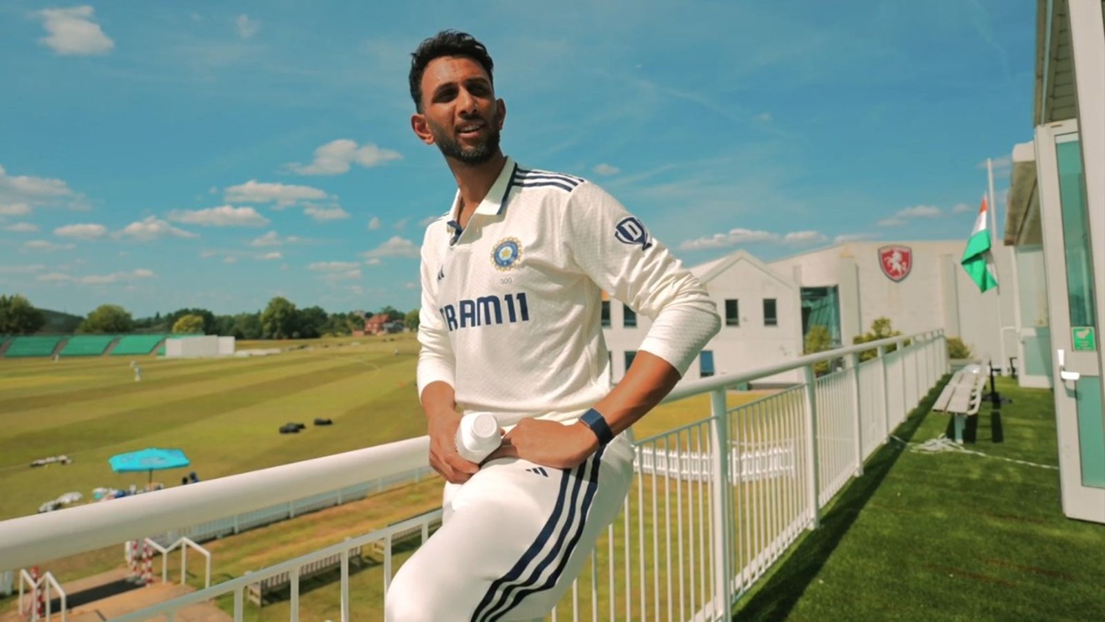 'I think all of us are experienced to know when you must switch on and off': Prasidh Krishna ahead of first Test against England India pacer Prasidh Krishna during Day 1 of intra-squad game.